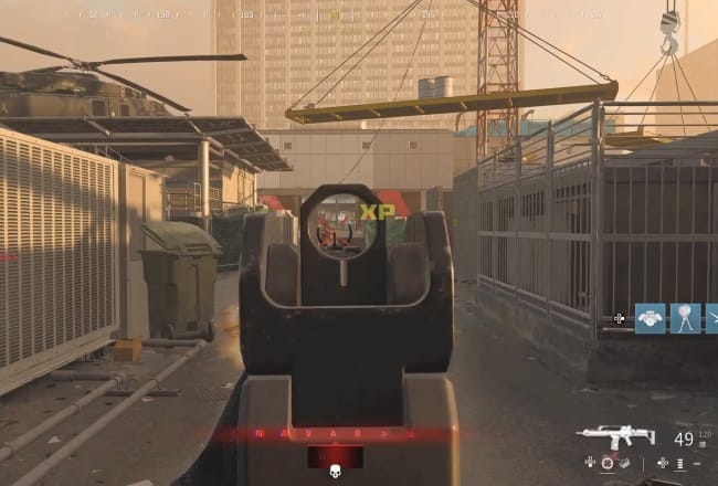 COD MW3のHolger 26のアイアンサイト